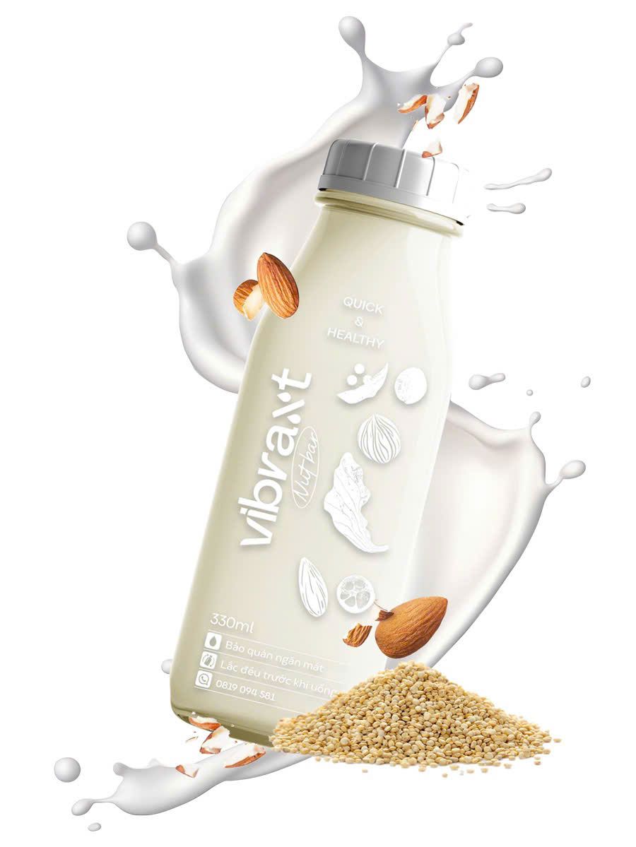 Trắng Đẹp Ngoài Khoẻ Trong: Sữa hạt Quinoa, hạnh nhân Úc