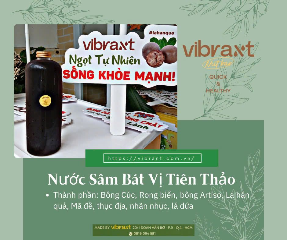 Nước Sâm Bát Vị Tiên Thảo